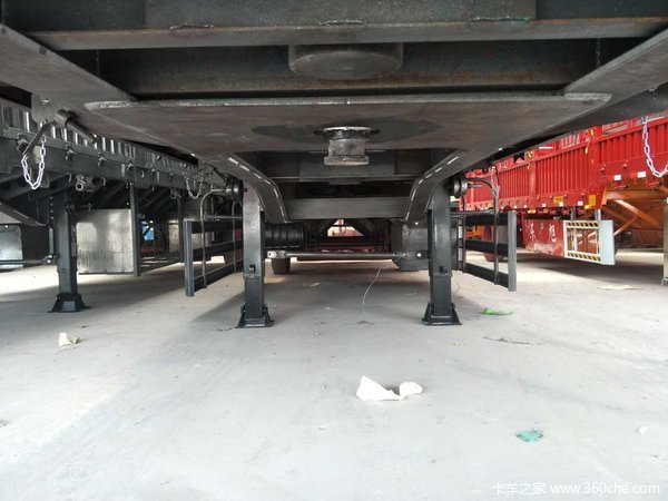 东旭挂车13米标车侧翻自卸半挂车图片