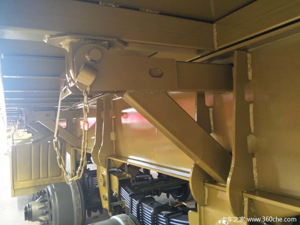 东旭13米标车侧翻自卸半挂车图片