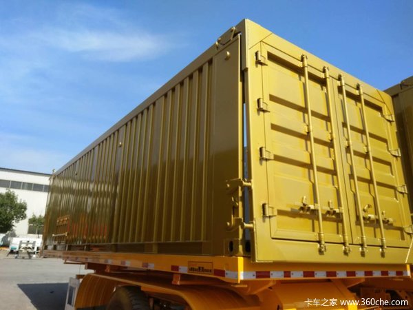 轻量化后翻自卸半挂车自卸半挂车图片