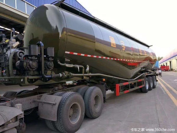 40方水泥散装罐车罐式半挂车图片