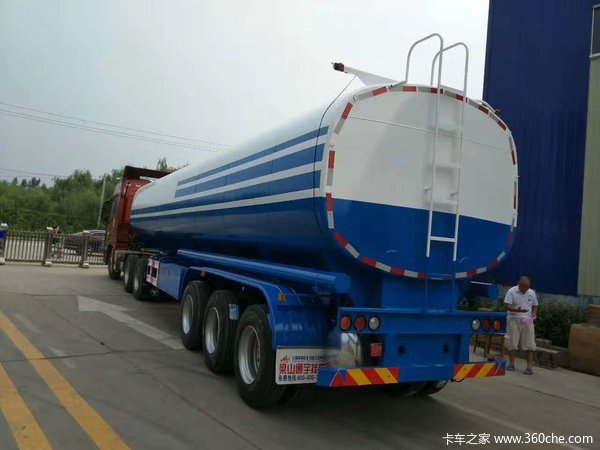40方水泥散装罐车罐式半挂车图片