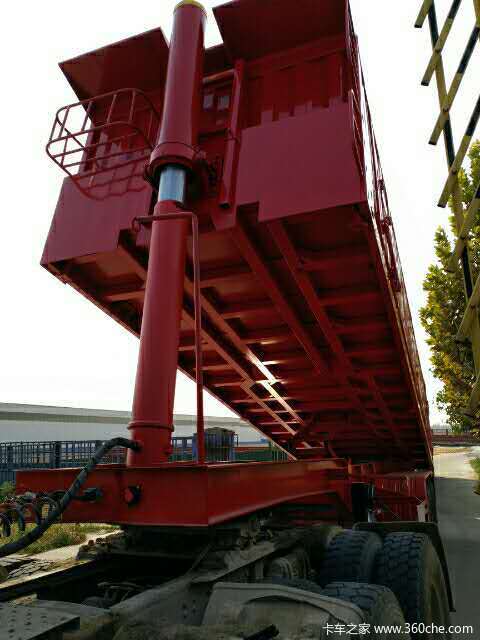 骏骋轻型重型后翻自卸半挂车图片