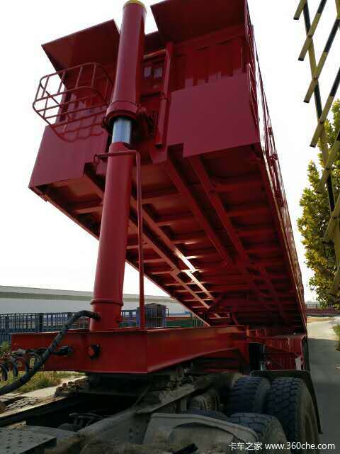 骏骋轻型重型后翻自卸半挂车图片