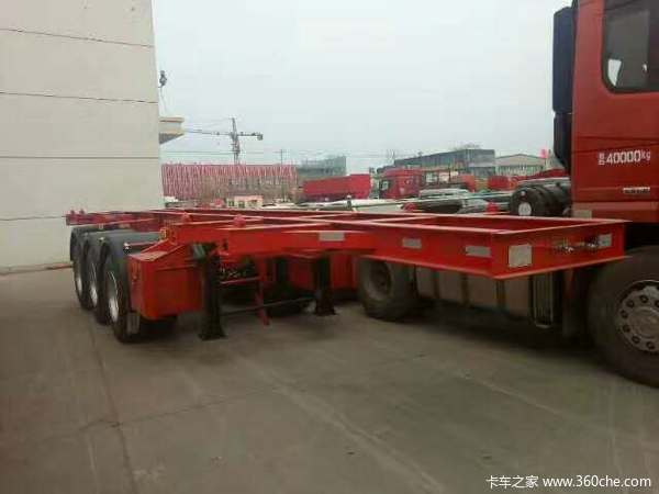 集装箱运输半挂车集装箱式半挂车图片