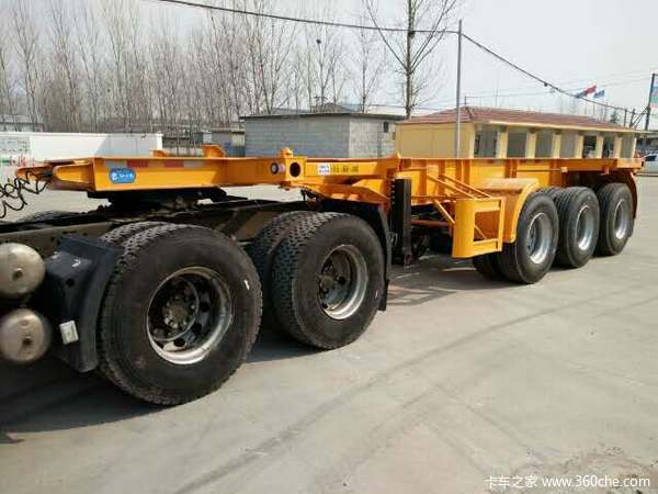 集装箱运输半挂车集装箱式半挂车图片