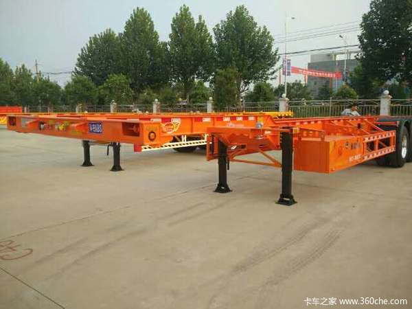 集装箱运输半挂车集装箱式半挂车图片
