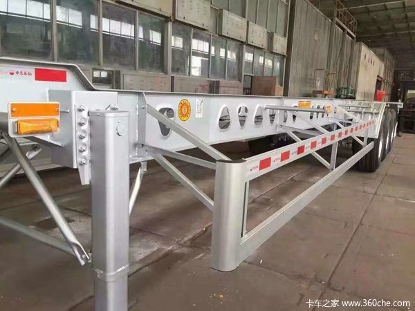 集装箱运输半挂车集装箱式半挂车图片