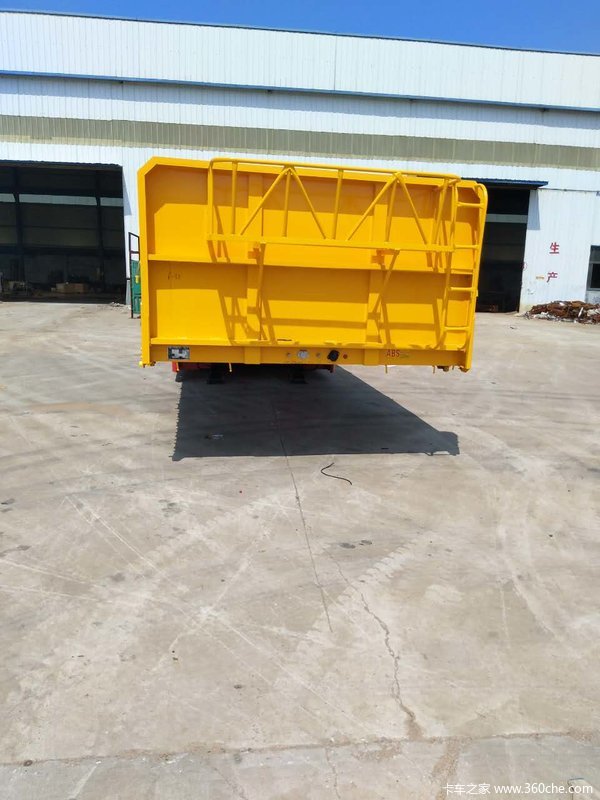 欧亚13×2.55×0.6m平板标车半挂车栏板式半挂车图片