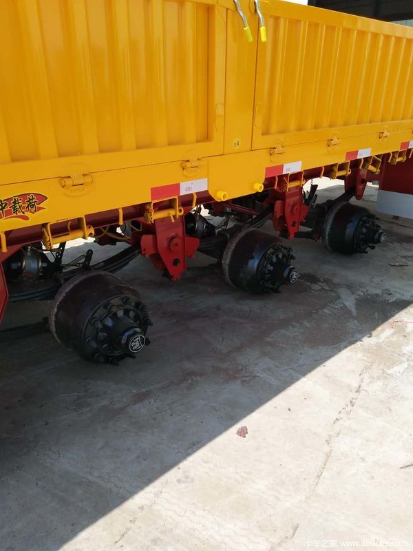 欧亚13×2.55×0.6m平板标车半挂车栏板式半挂车图片