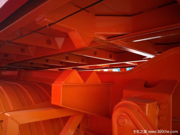 8米正规手续后翻自卸半挂车图片