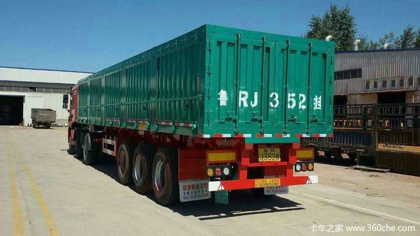 13米侧翻自卸车60高箱板正规手续现车销售自卸半挂车图片