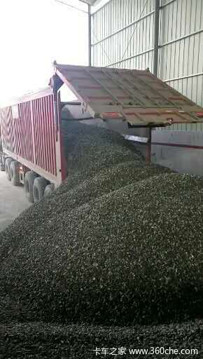 输送带式自卸半挂车自卸半挂车图片