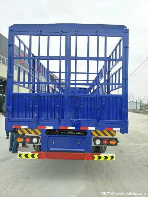 13米2.55米仓栅挂车仓栅式半挂车图片