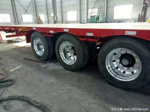 17.5米3米低平板大板低平板半挂车图片