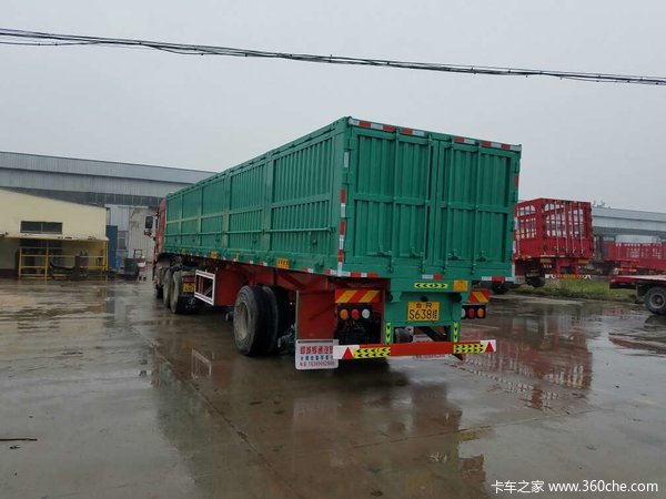 11米轻型侧翻自卸车定做自卸半挂车图片