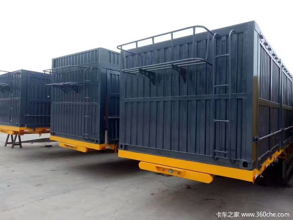 平板侧翻自卸半挂车自卸半挂车图片