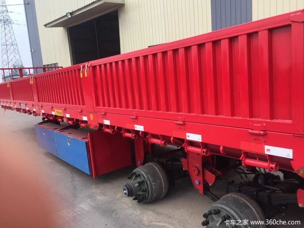 13*2.55米轻量化国标标箱厢式半挂车图片