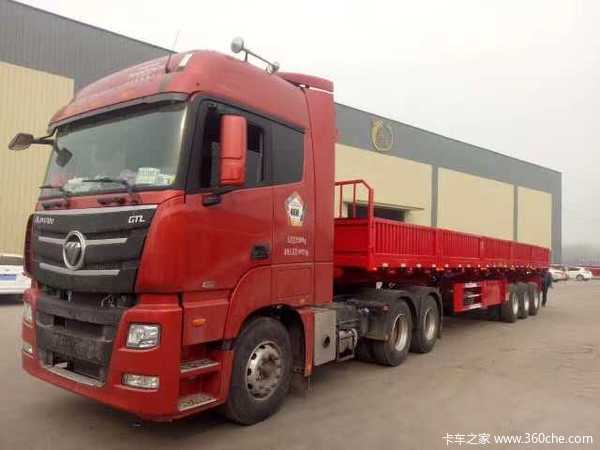 13*2.55米轻量化国标标箱厢式半挂车图片