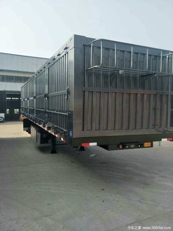 侧翻自卸半挂车自卸半挂车图片