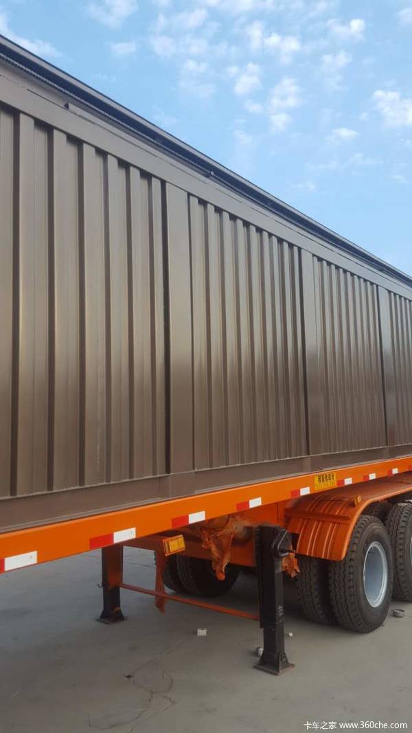 侧翻自卸半挂车自卸半挂车图片