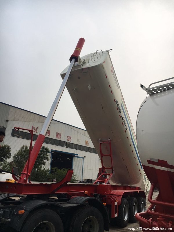 罐式后翻带牌销售自卸半挂车图片