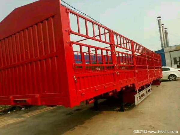四川成都西南挂车苍栏车微电同号仓栅式半挂车图片