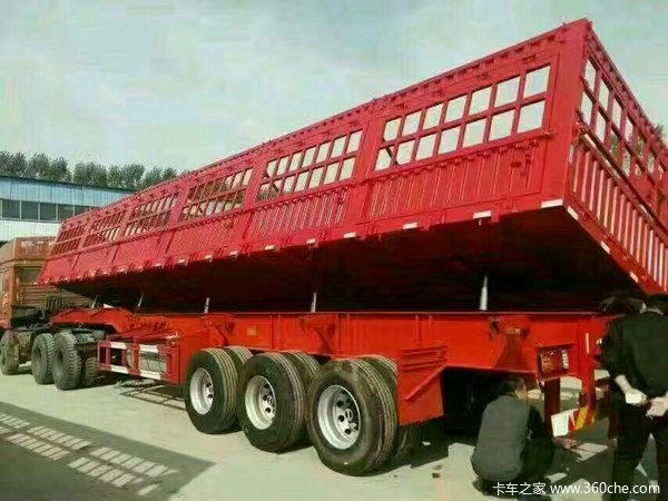 成都挂车厂，厂价直销各类半挂车微电同号厢式半挂车图片