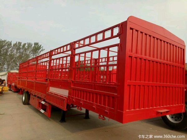 成都挂车厂，厂价直销各类半挂车微电同号厢式半挂车图片