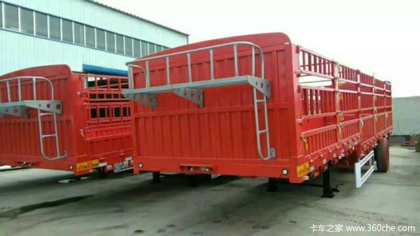 轻型半挂车仓栅式半挂车图片