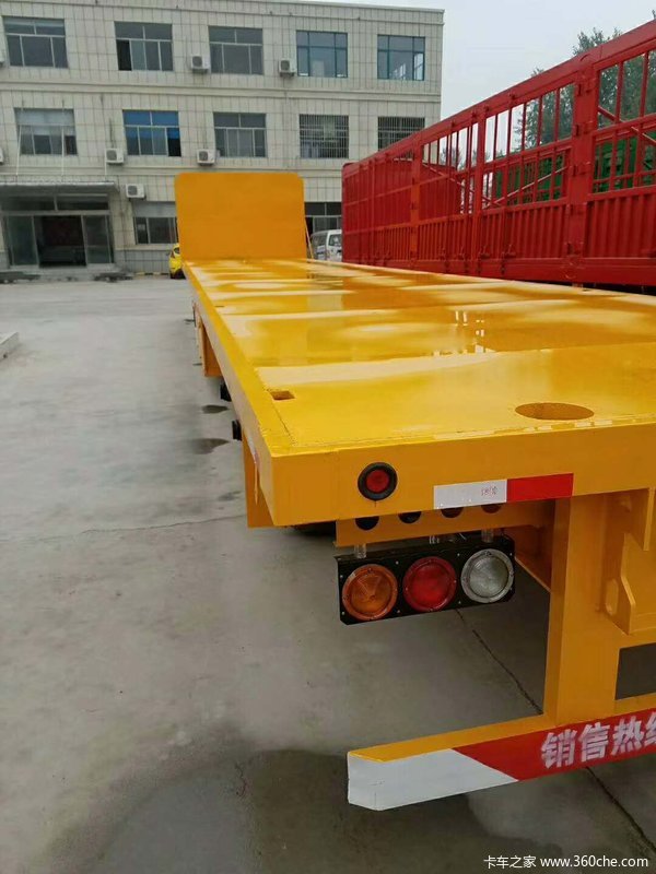 轻型半挂车仓栅式半挂车图片