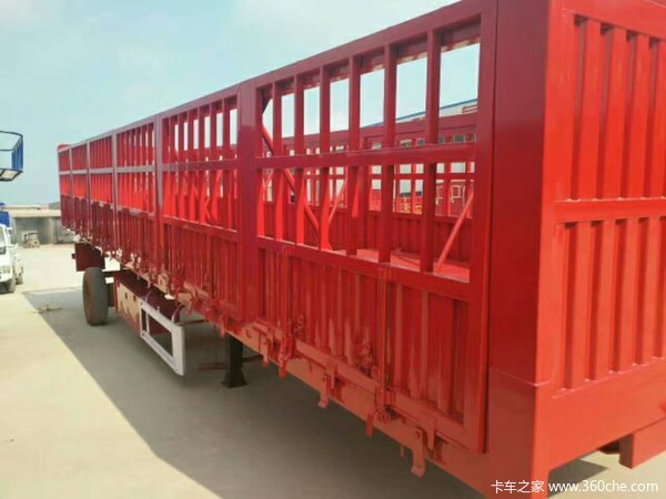 重型花篮自卸车自卸半挂车图片