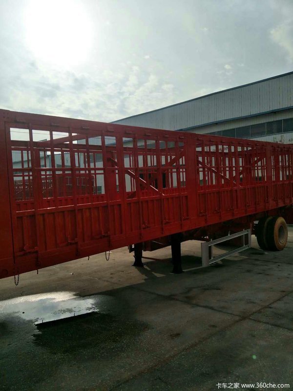 花篮侧翻自卸半挂车自卸半挂车图片