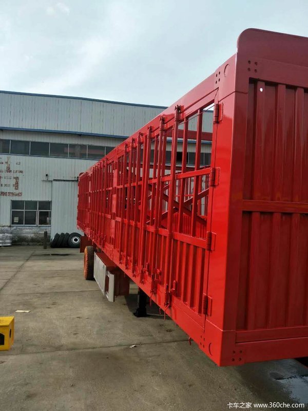 花篮侧翻自卸半挂车自卸半挂车图片