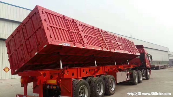 11米自卸半挂自卸半挂车图片