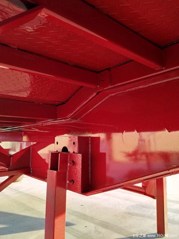 13米侧翻自卸半挂车图片