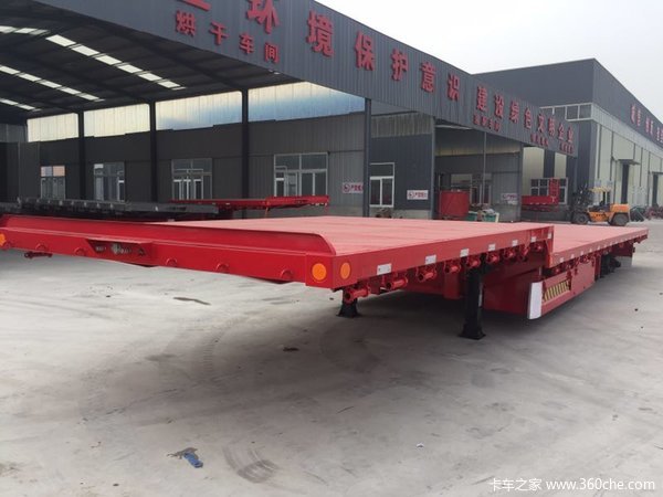 17.5/3米低平板半挂车低平板半挂车图片