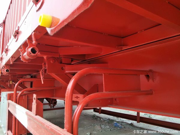 标车侧翻自卸自卸半挂车图片