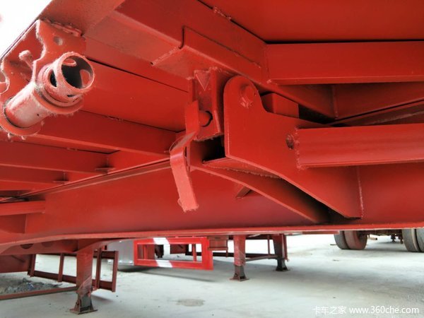 标车侧翻自卸自卸半挂车图片