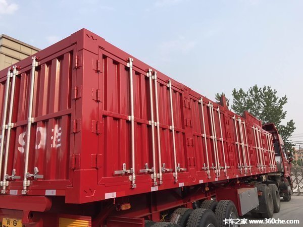 11米自卸半挂自卸半挂车图片