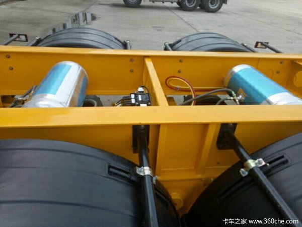 集装箱运输半挂车骨架式集装箱半挂车图片