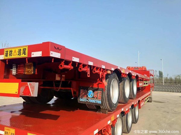 13-13.75米低平板，本公司所有车型均支持分期低平板半挂车图片