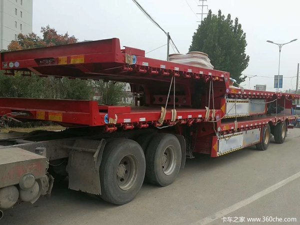 13-13.75米低平板，本公司所有车型均支持分期低平板半挂车图片