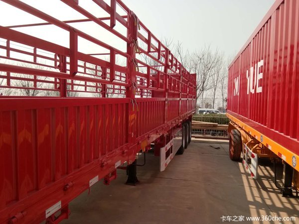 13米花篮，整车5.7吨！轻量化设计，标载首选仓栅式半挂车图片