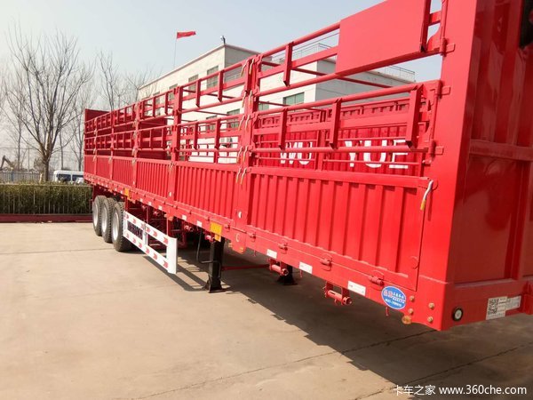 13米花篮，整车5.7吨！轻量化设计，标载首选仓栅式半挂车图片