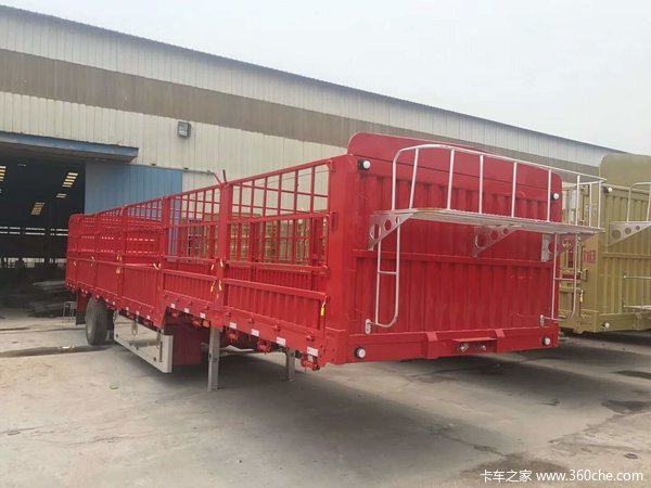 13米花篮，整车5.7吨！轻量化设计，标载首选仓栅式半挂车图片