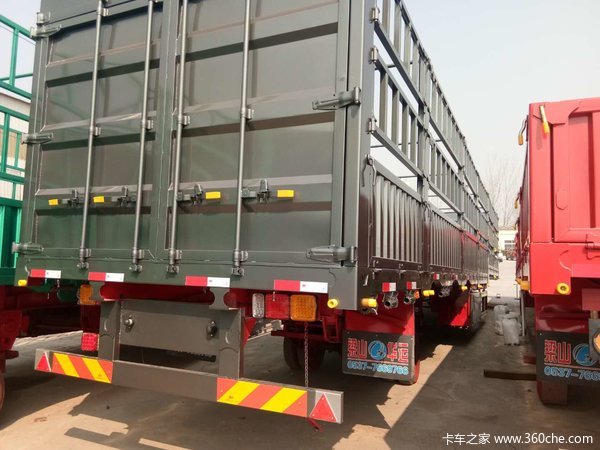 13米花篮，整车5.7吨！轻量化设计，标载首选仓栅式半挂车图片