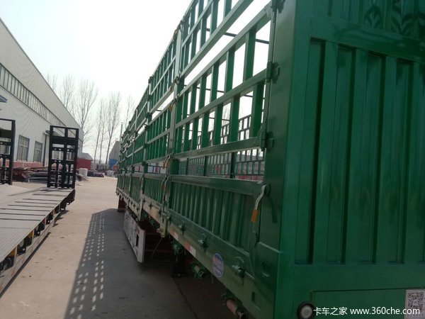 13米花篮，整车5.7吨！轻量化设计，标载首选仓栅式半挂车图片