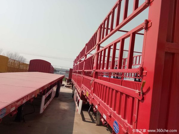 13米花篮，整车5.7吨！轻量化设计，标载首选仓栅式半挂车图片