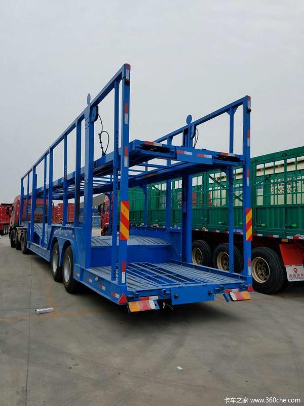 轻型11米侧翻自卸车60高自卸半挂车图片