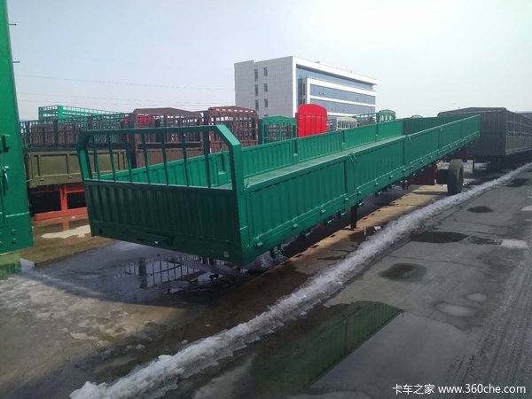 辽宁金天马挂车仓栅式半挂车图片